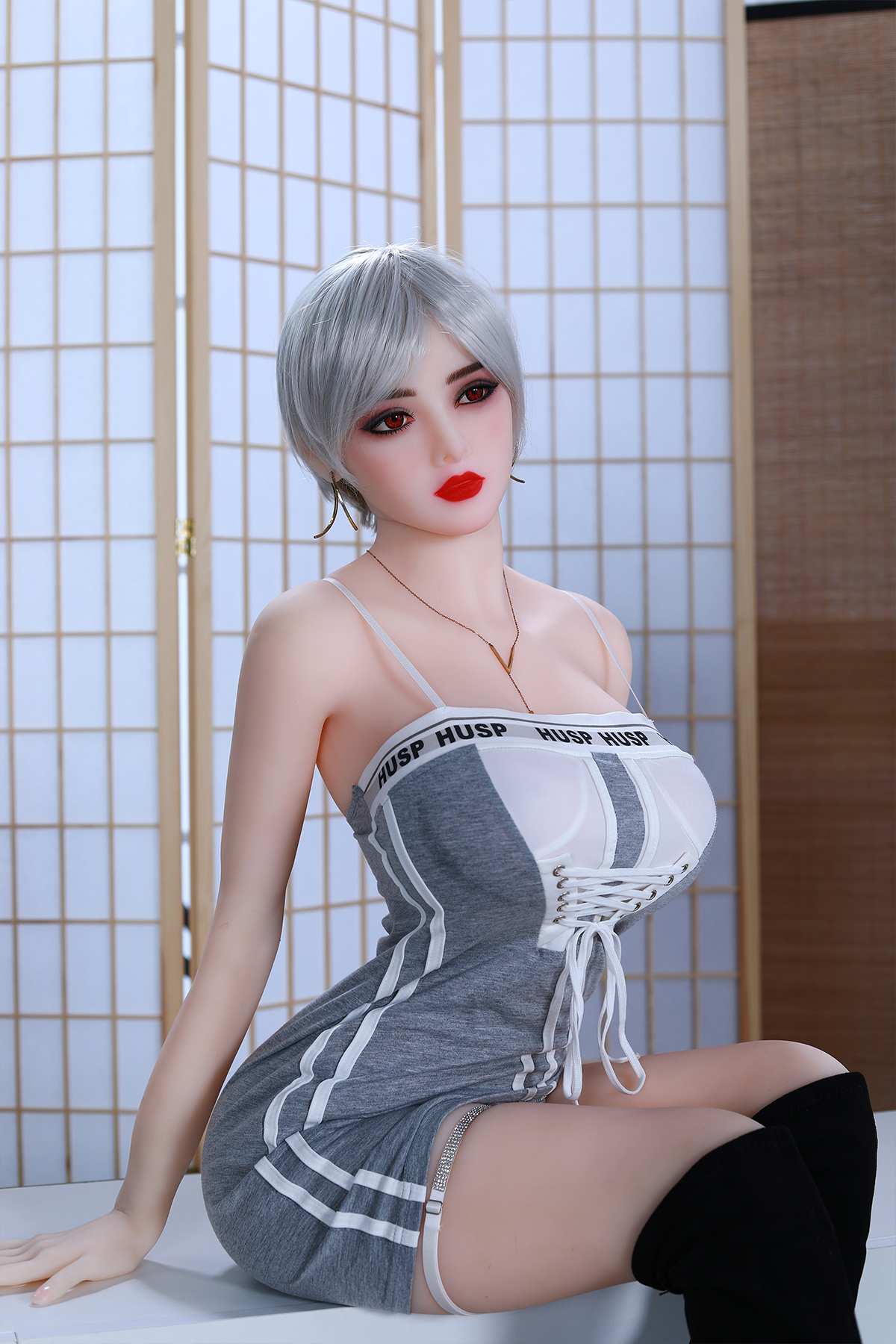 5.18FT/30KG, Full Body Sex Doll Big Breast Fair Color TPE-(CA local in stock, ship to CA only! ! !)