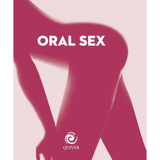 magenta and pale pink Oral Sex Mini Book cover with abstract crossed legs