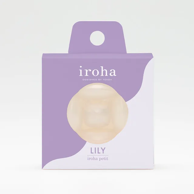 Front of purple iroha Petit LILY retail package