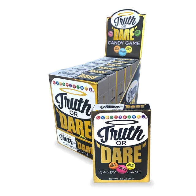 Little Genie Truth or Dare candy six-box countertop display