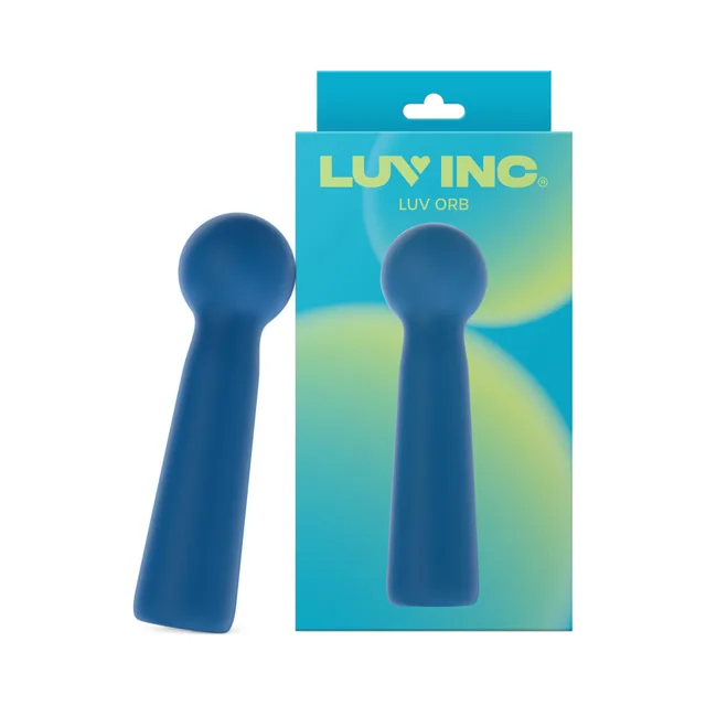 Blue Luv Inc LO34 Orb beside turquoise retail box