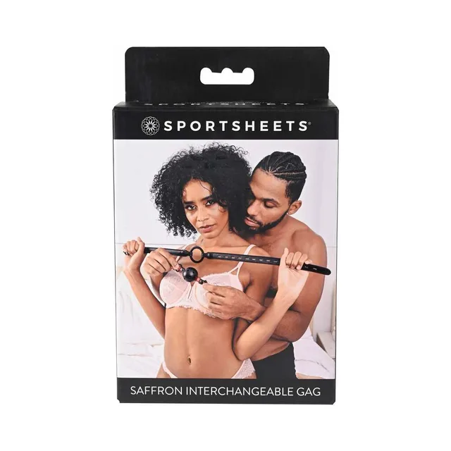 Sportsheets Saffron Interchangeable Gag retail box