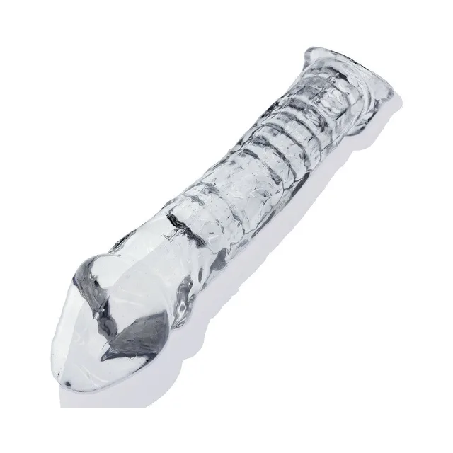 Top view of clear Muscle Bandit raised shaft contours