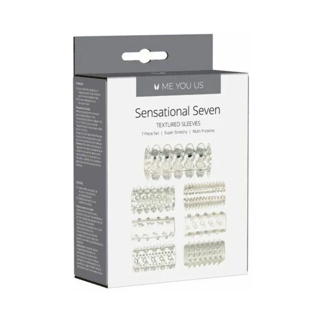 Me You Us Sensational Seven textured sleeve set retail box
