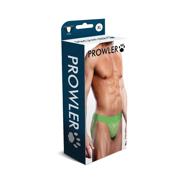 Prowler neon-green lace jock strap size XL retail box