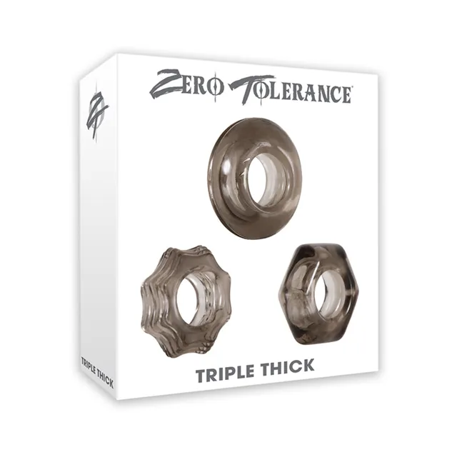 Zero Tolerance Triple Thick smoke ring three-piece set retail box