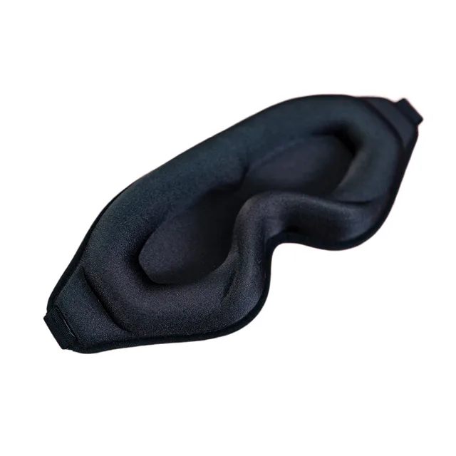 Black Total Eclipse eye mask with raised cushions and contoured nose bridge