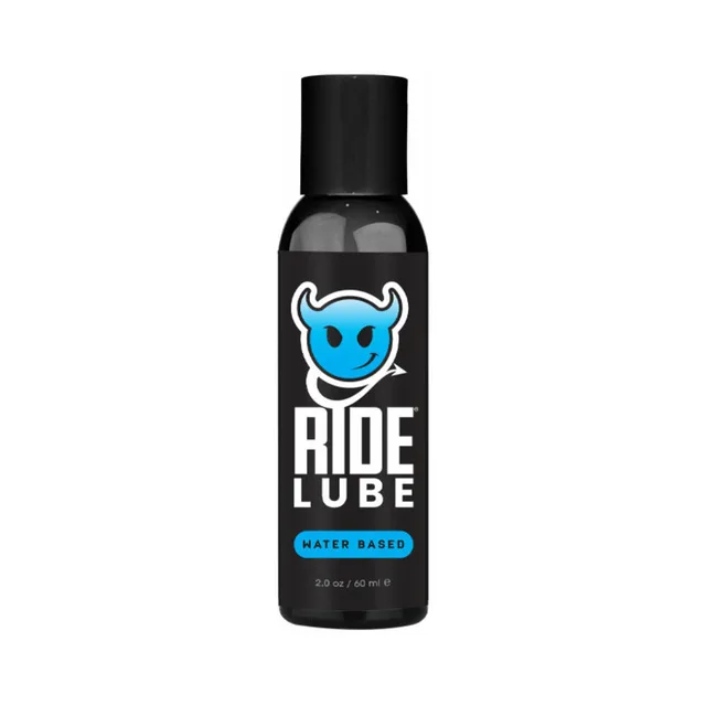 Sliquid Ride BodyWorx 2 oz black bottle with blue bull label