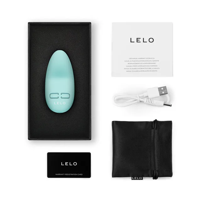 Polar Green LELO LILY 3 with box cable pouch and cards