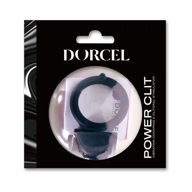 Dorcel Power Clit Vibrating Cockring Black