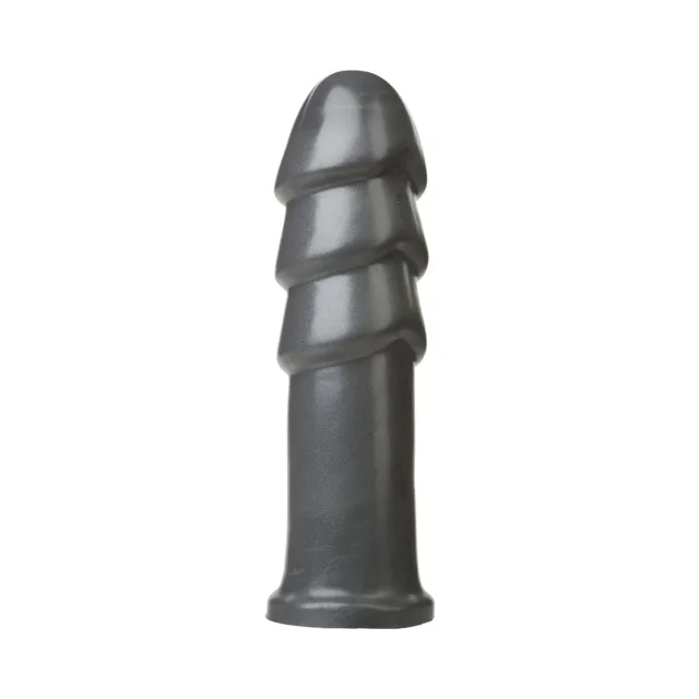 American Bombshell B-10 gunmetal dong with rippled head and flared base