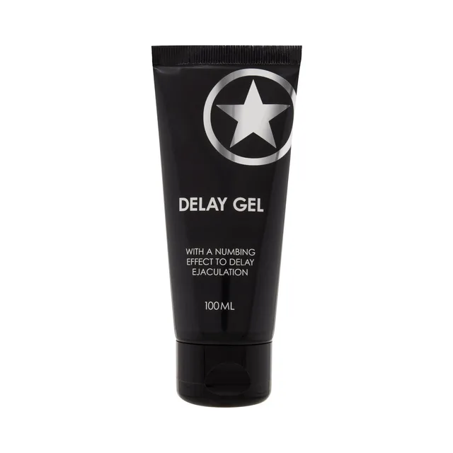 Black 3 oz Shots menthol and jojoba topical gel tube with star logo