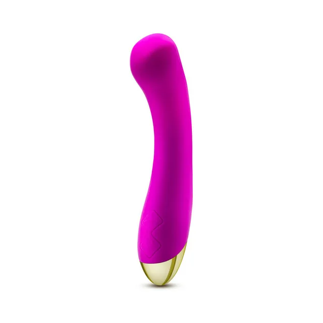 Front view of bright magenta Bangin AF vibrator