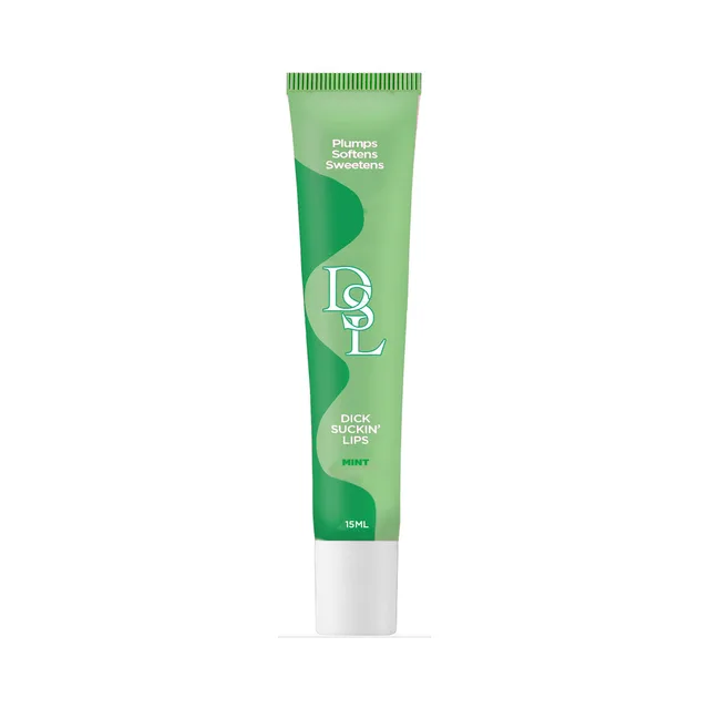 Little Genie DSL Dick Sucking Lips Mint 10ml green tube