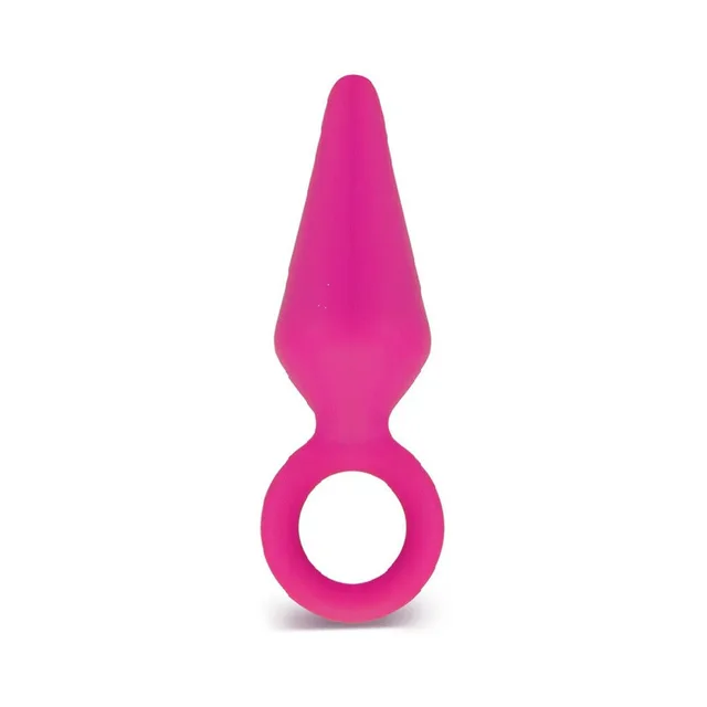Luxe Candy Rimmer Small Pink upright tapered body with ring base