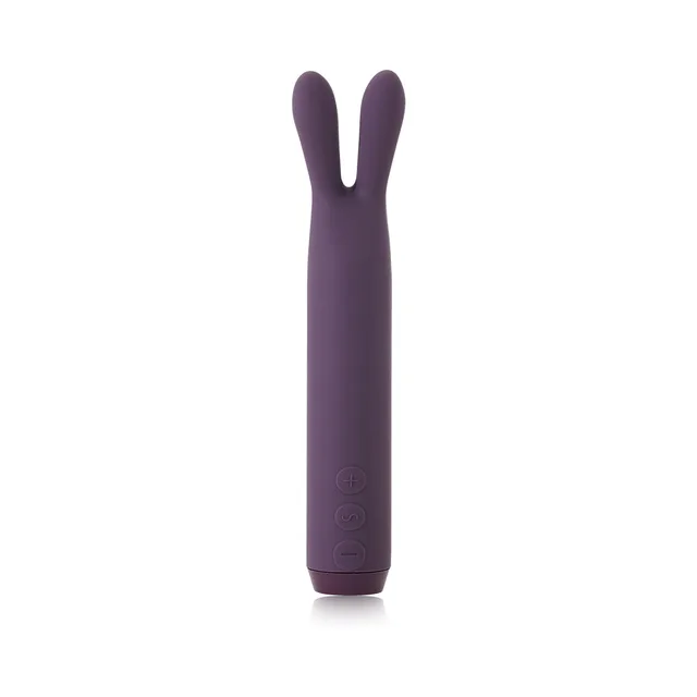 Upright purple Rabbit Bullet with two flexible ears