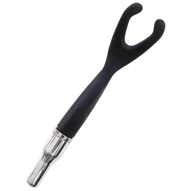 Black Kinklab Flex Capacitor fork tip with clear connector