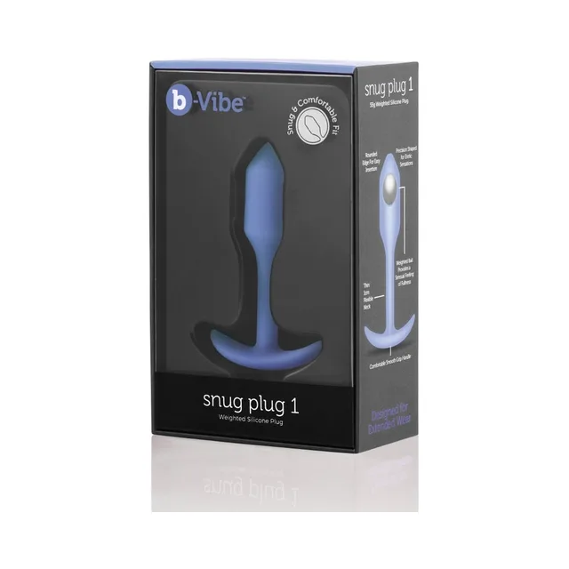 b-Vibe Snug Plug 1 violet retail box