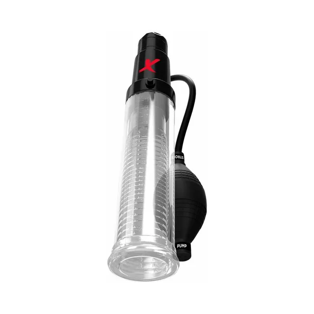 Clear PDX Suck-N-Pump chamber with side squeeze bulb