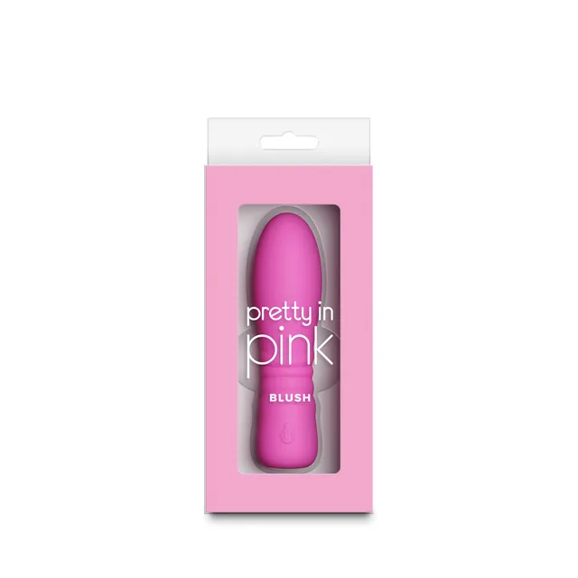 Pretty in Pink Blush vibrator in pink window box