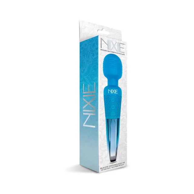 Black Nixie box with blue ombre wand pictured on front