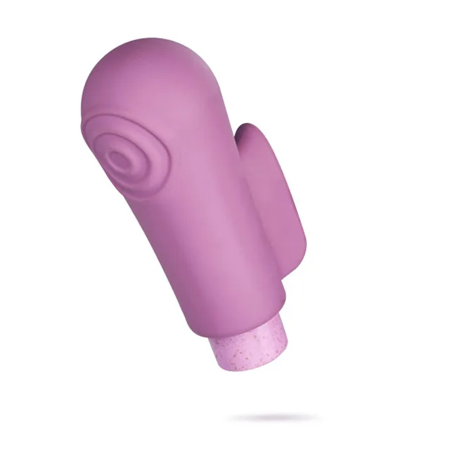 Angled front view of purple Gaia Eco Delight sleeve