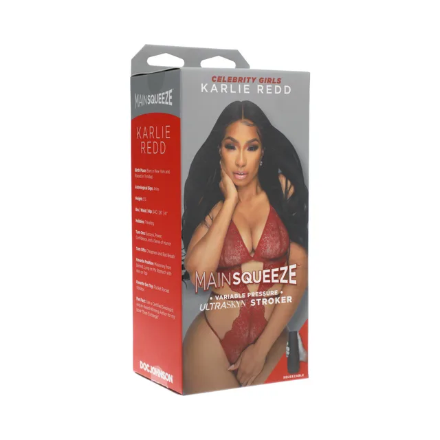 Karlie Redd Main Squeeze stroker in red retail box