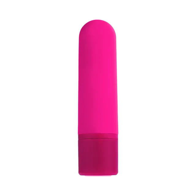 upright pink Tiny Temptation bullet with rounded tip