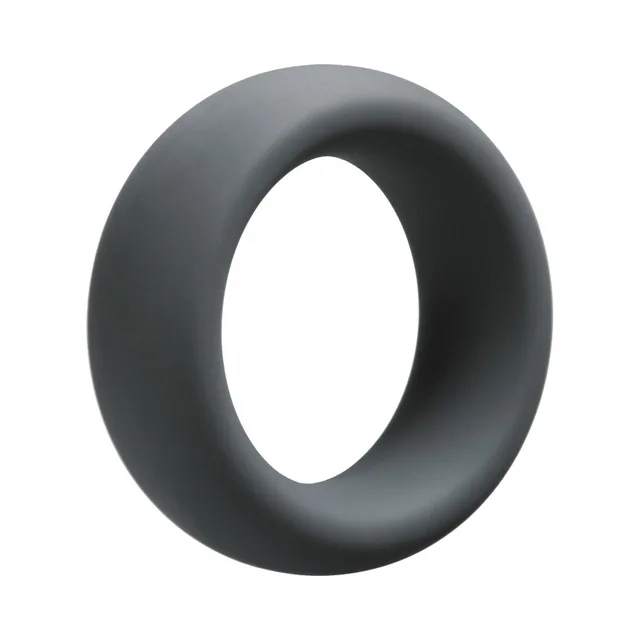Doc Johnson OptiMALE 35mm Ring single slate silicone ring front view