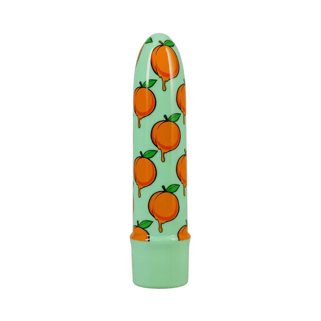 GoodHead Buzz Buddies 5 in. Muti-Speed Vibe Peaches