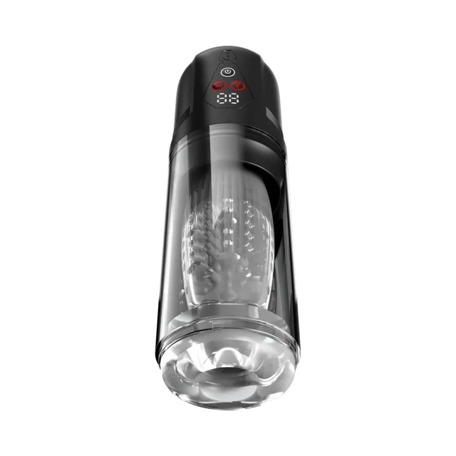 PDX Elite Mega-Bator Pro front view of clear textured chamber