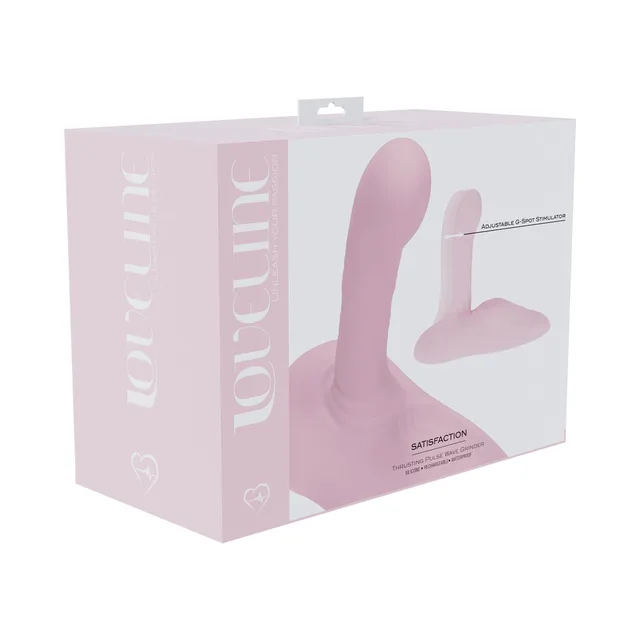 Shots LoveLine Satisfaction pink grinder in wide retail box