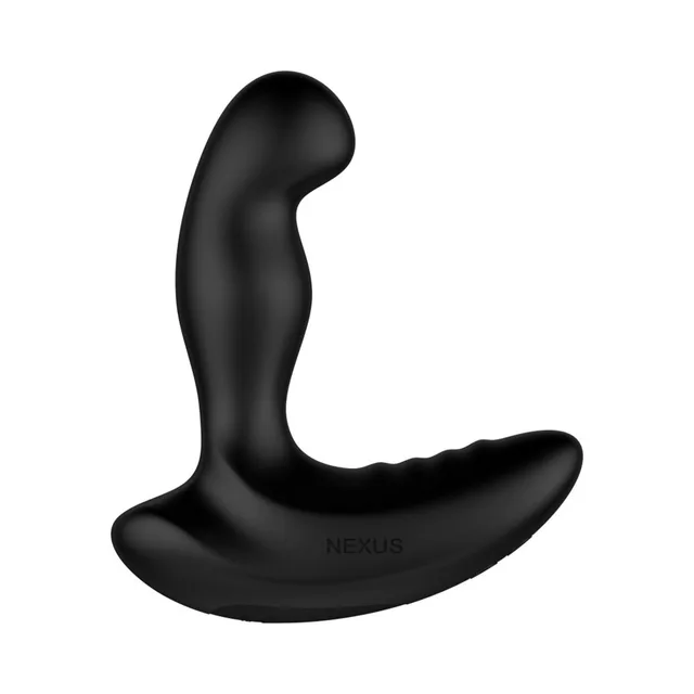 Side view of curved black Nexus Ride dual-arm shape