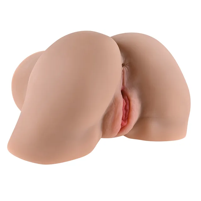 Zero Tolerance Rear Beauty light-tone dual-entry masturbator angled front with both entries