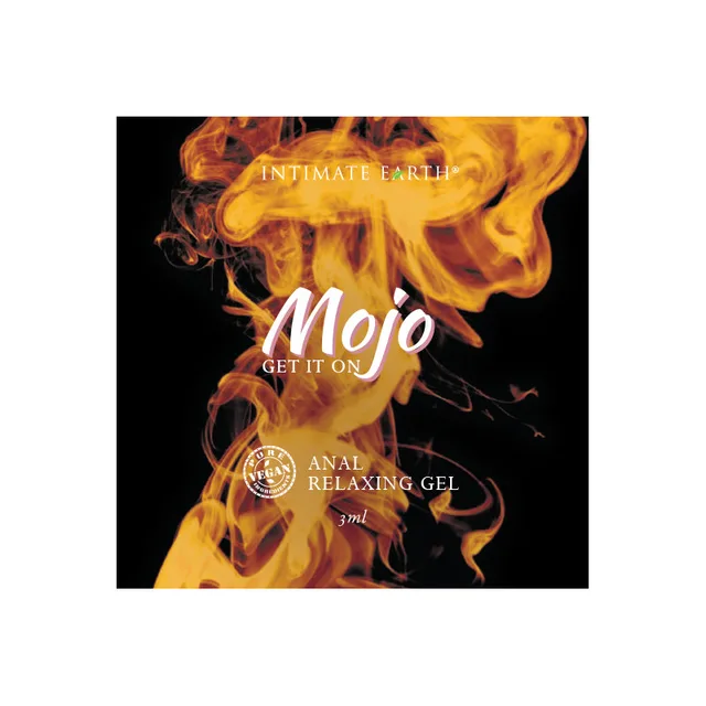 Intimate Earth Mojo Clove Oil 0.1 oz orange anal gel foil