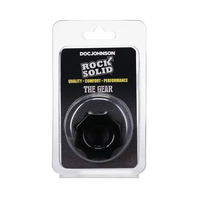 Rock Solid Gear Black C-Ring clear clamshell package front