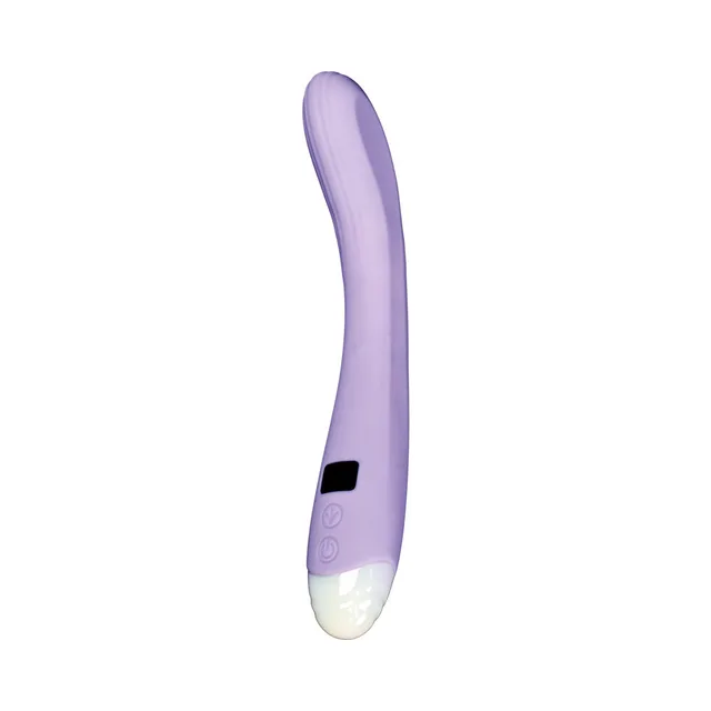 Front view of Finger Wag curved shaft and black LED display