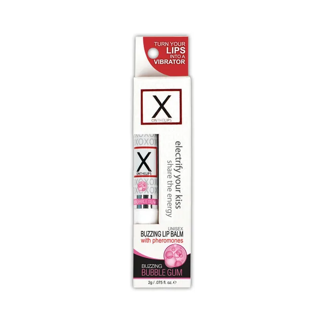 Sensuva X On The Lips Bubble Gum lip balm package