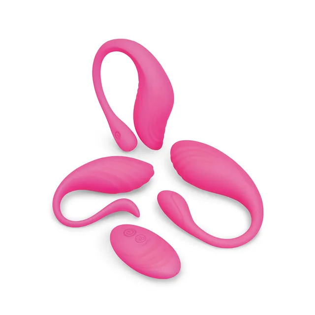Together Toy Menage A Trois pink remote egg set three looped units and oval remote