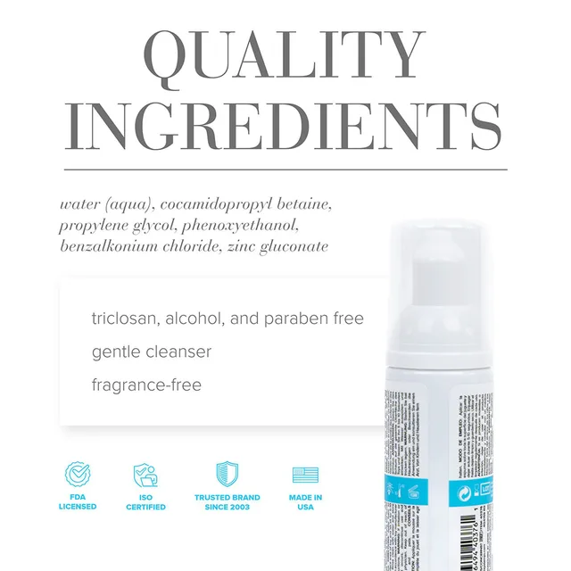 System JO Refresh ingredient panel graphic with white bottle