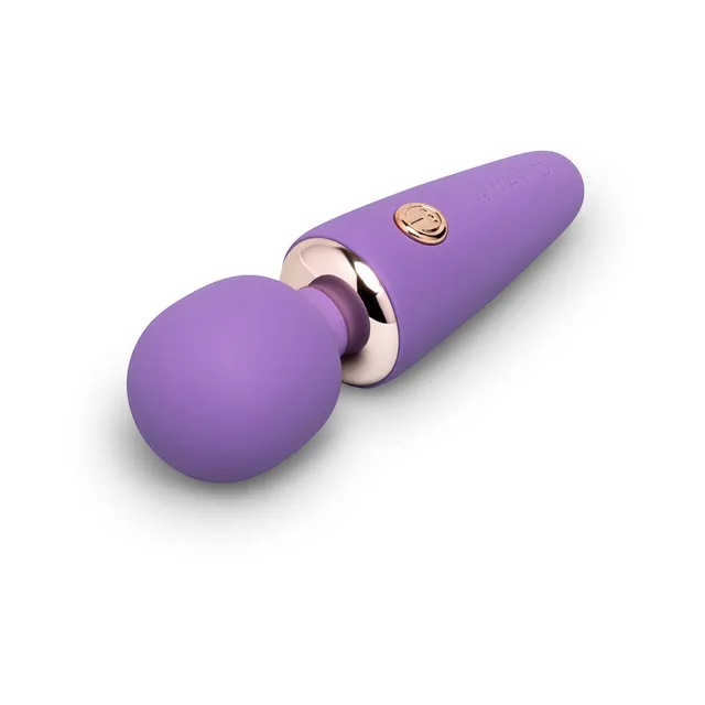 Violet Le Wand Mini Micro angled front view