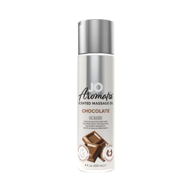 System JO Aromatix chocolate 4 oz bottle front