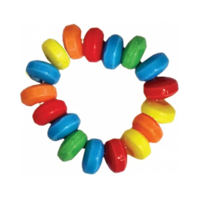 Hott Products Candy Ring Display elastic ring strung with multicolor candy pieces