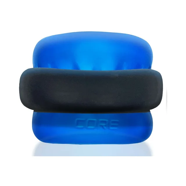 Front view of blue Ultracore stretcher with black Axis ring