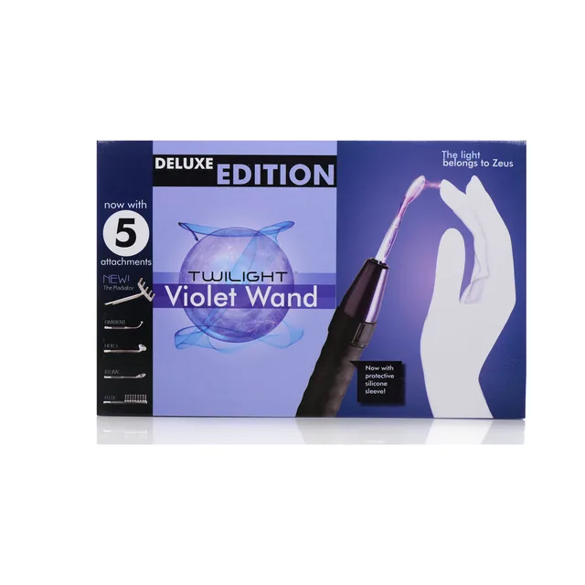 Zeus Twilight Violet Wand Deluxe Edition retail box