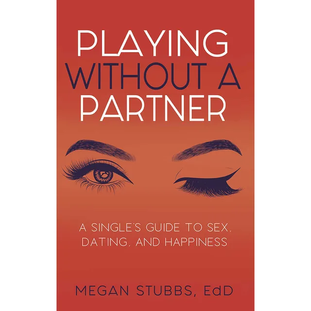 red Playing Without a Partner paperback with stylized purple eye illustration