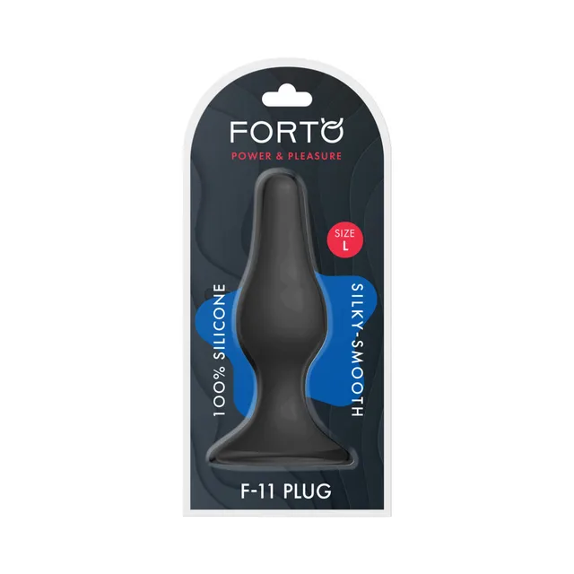 Forto F-11 Lungo large black plug in retail package
