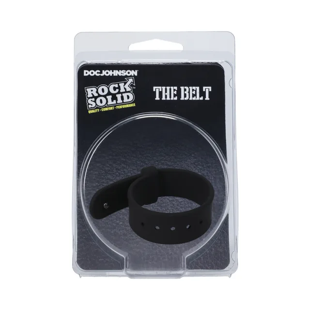 Rock Solid The Belt adjustable black C-ring package