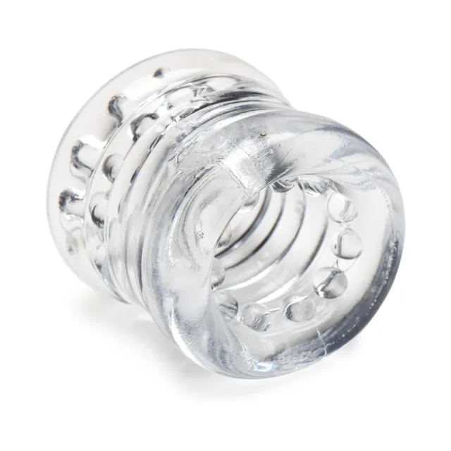 Master Series Ball Stack clear layered TPE ring angled three-quarter view