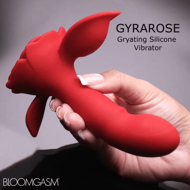Bloomgasm Gyrating Silicone Vibrator